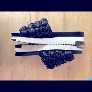 Sam Edelman Ainslie braided slide, black 8M